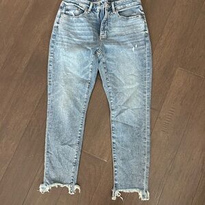 LOFT Light Blue Distressed Women Jeans